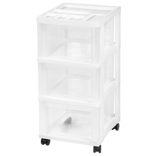 Iris 3 Compartment Drawers Wheeled Plastic Cart At Com - Iris 3 Drawer Storage Cart With Organizer Top Iris 3 Compartment Drawers Wheeled Plastic Cart At Com - Iris 3 Drawer Storage Cart With Organizer Top