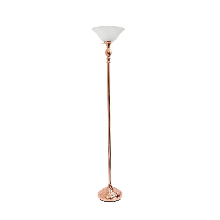 gold torchiere floor lamp