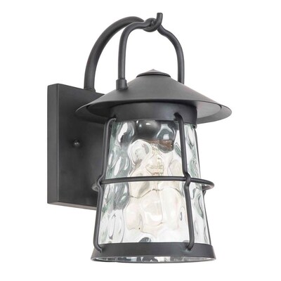 Eglo Taos Canyon 10 75 In H Black Medium Base E 26 Outdoor Wall Eglo Taos Canyon 10 75 In H Black