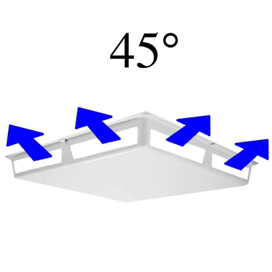 Elima Draft Elmdftcom45def4257 24 In X 24 In Plastic Ceiling Air