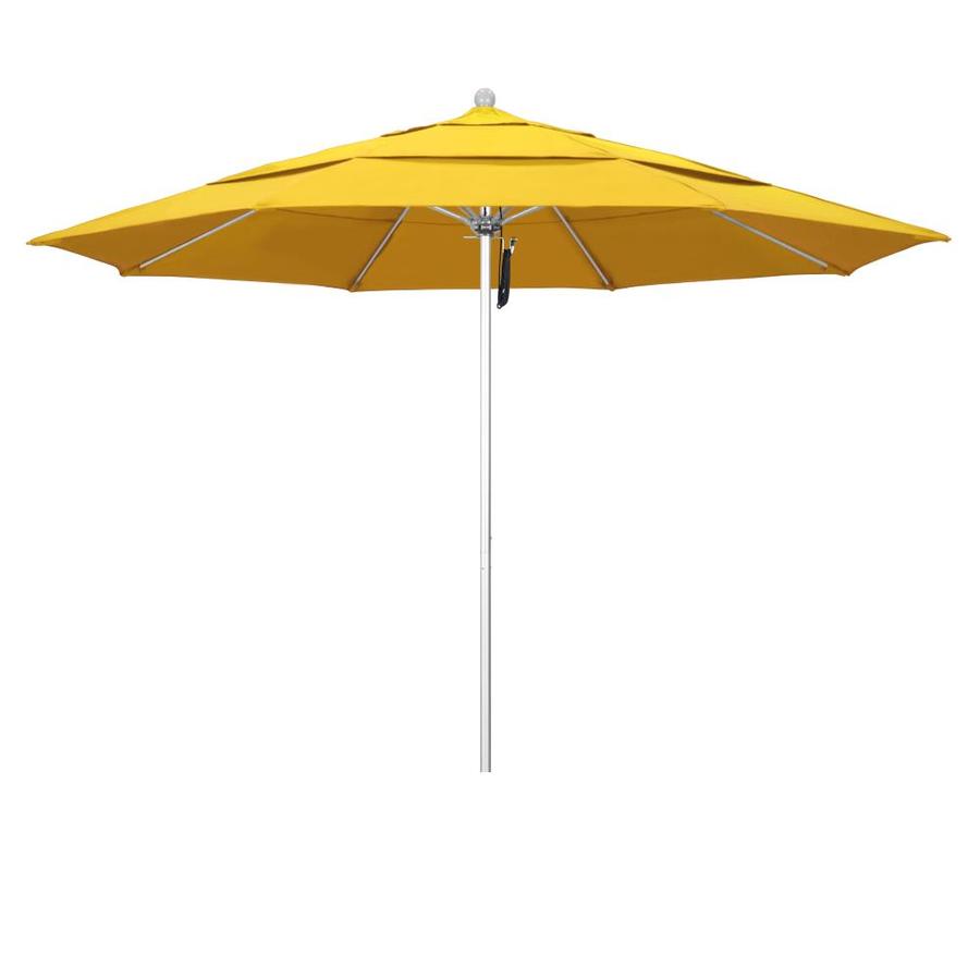 Plantation Patterns 9 Ft Round Orange With Black Steel Frame Push Button Tilt Market Patio Umbrella In The Patio Umbrellas Department At Lowes Com