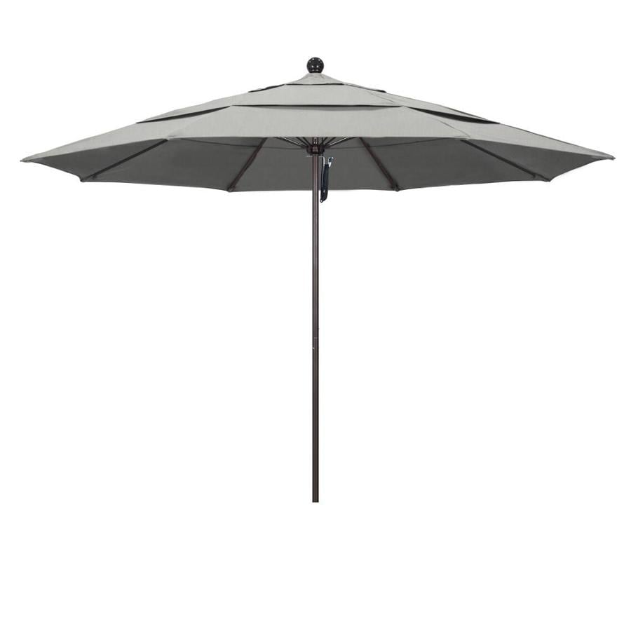 California Umbrella 11 Ft Bronze Aluminum Venture Series Market