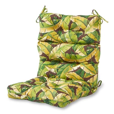Greendale Home Fashions Palm Green High Back Patio Chair Cushion - Green High Back Patio Chair Cushions Greendale Home Fashions Palm Green High Back Patio Chair Cushion - Green High Back Patio Chair Cushions