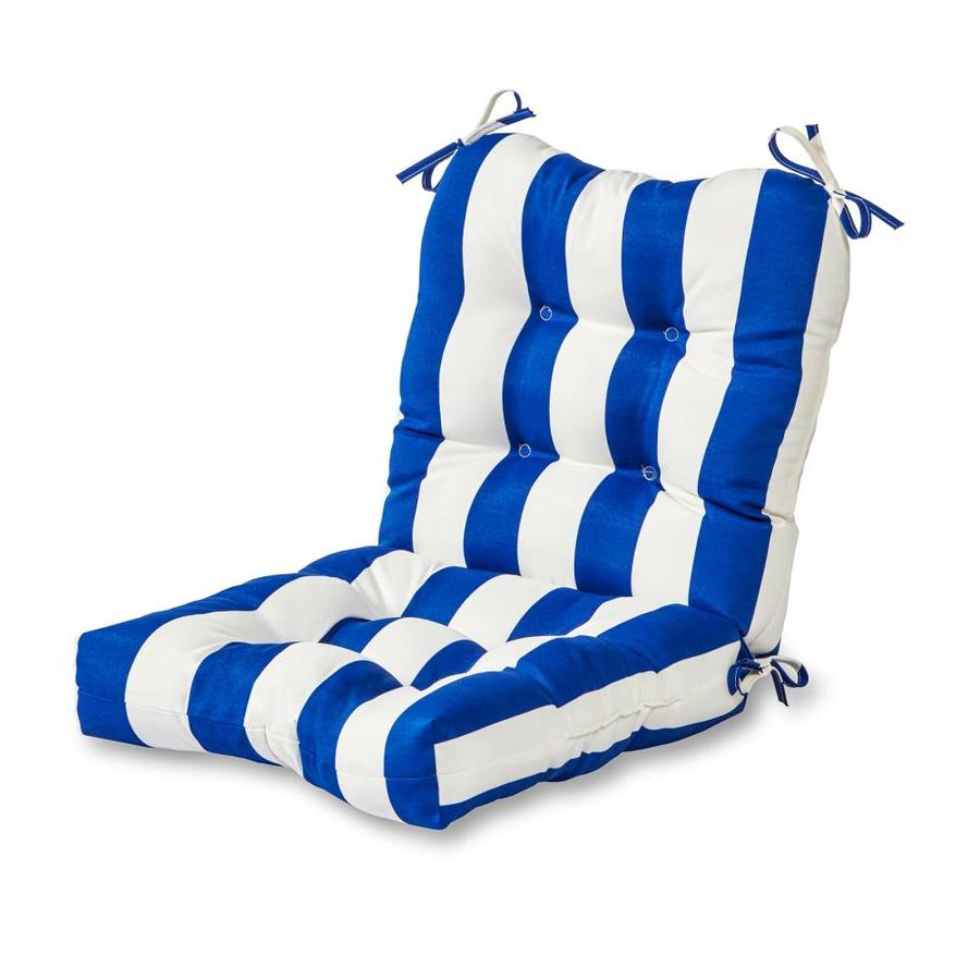 Greendale Home Fashions Outdoor Seat Back Chair Cushion Cabana