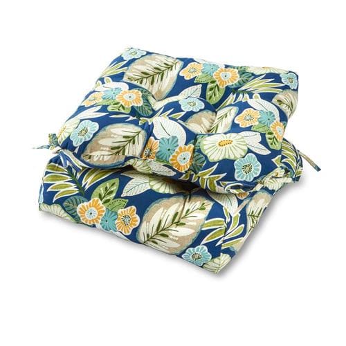 Greendale Home Fashions 2-Piece Marlow Patio Chair Cushion in the Patio