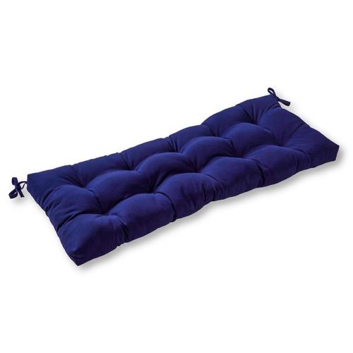 Greendale Home Fashions Sunbrella Navy Patio Bench Cushion at