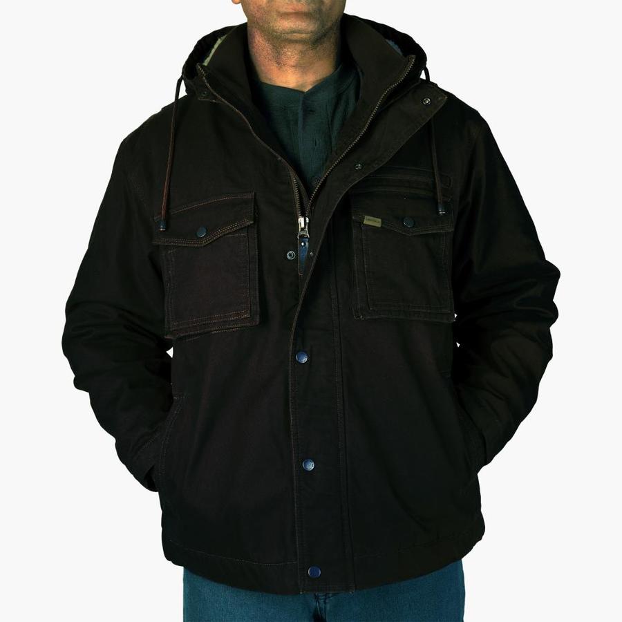Smith's Workwear Black Canvas Work Jacket (Large) in the Jackets
