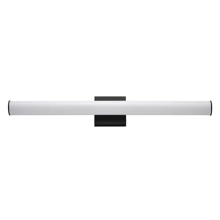Maxim Lighting Rail 1-Light Black Modern/Contemporary Vanity Light Bar ...