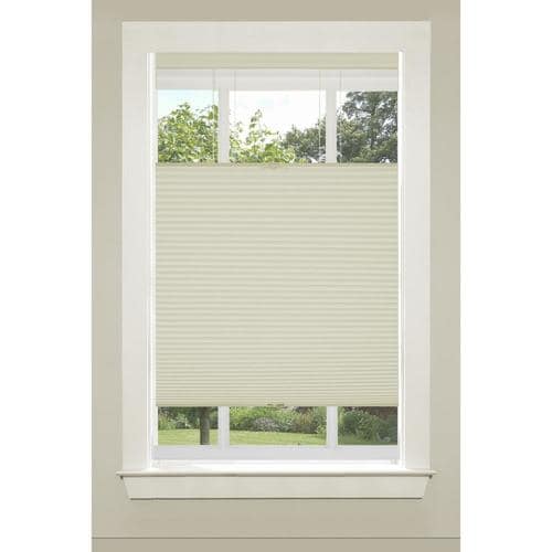 Achim 23-in Alabaster Light Filtering Cordless Cellular Shade in the ...