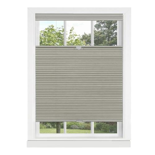 Achim Top Down Bottom Up Shade Dove Grey Light Filtering Cordless Cellular Shade Actual In