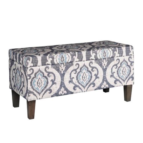 Write A Review About Benzara Midcentury Multicolor Storage Bench