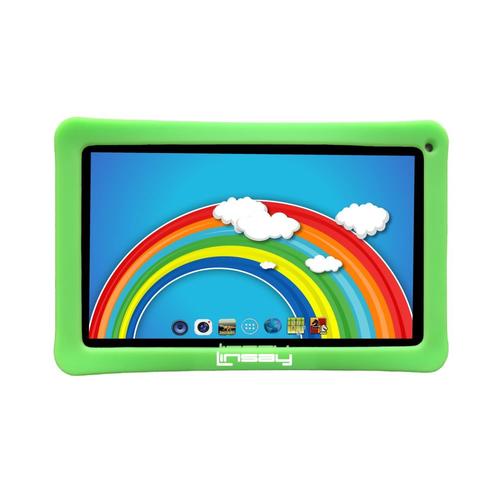 LINSAY 10.1-in Wi-fi Only Android 10 Tablet with Accessories and Case ...