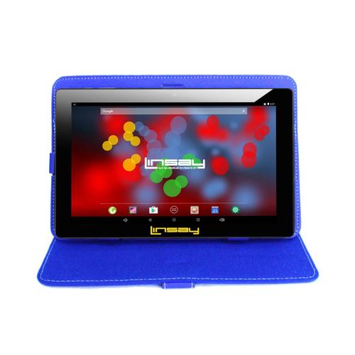 LINSAY 10.1in WiFi Only Android 9 Pie Tablet with Accessories and