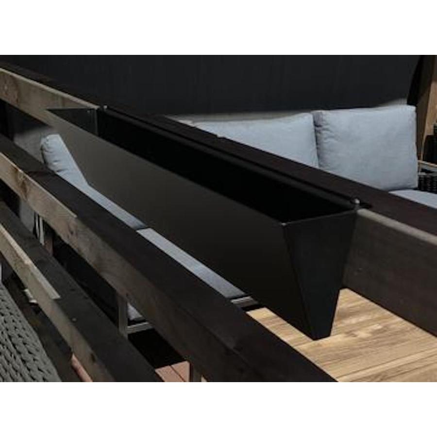 Toja Grid 30in Planter for 4X4 Wood in the Pergola Parts & Accessories department at