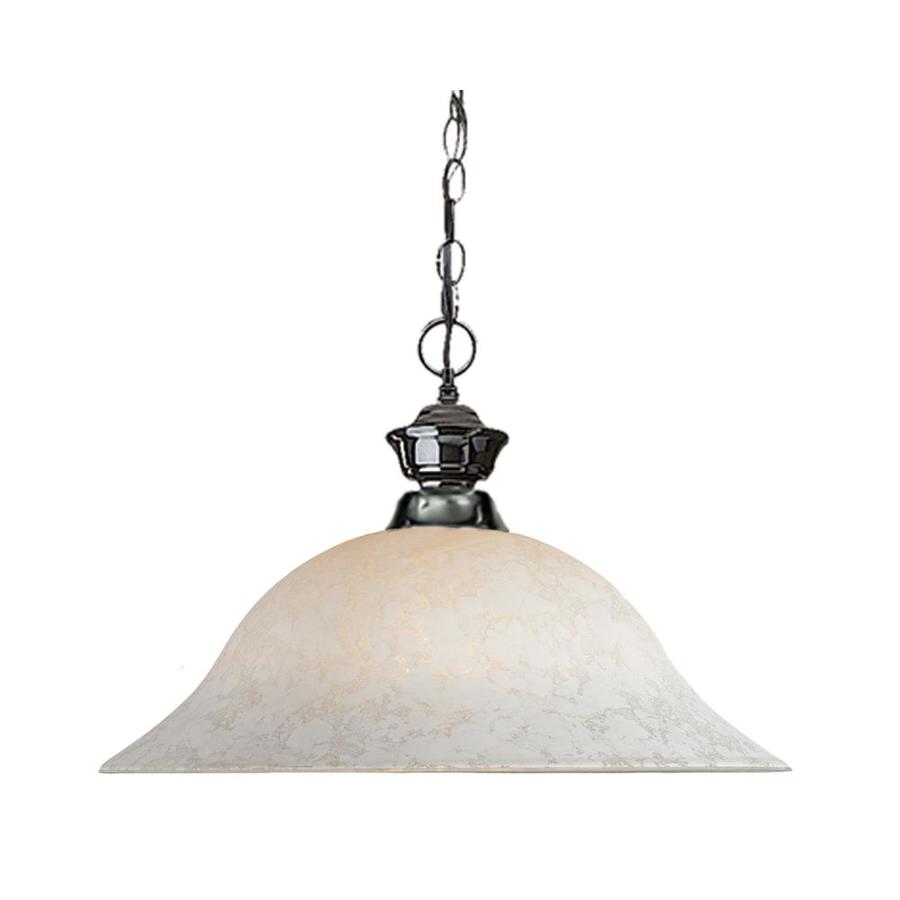 ZLite Pendant Lights Gun Metal Modern/Contemporary White Glass Dome