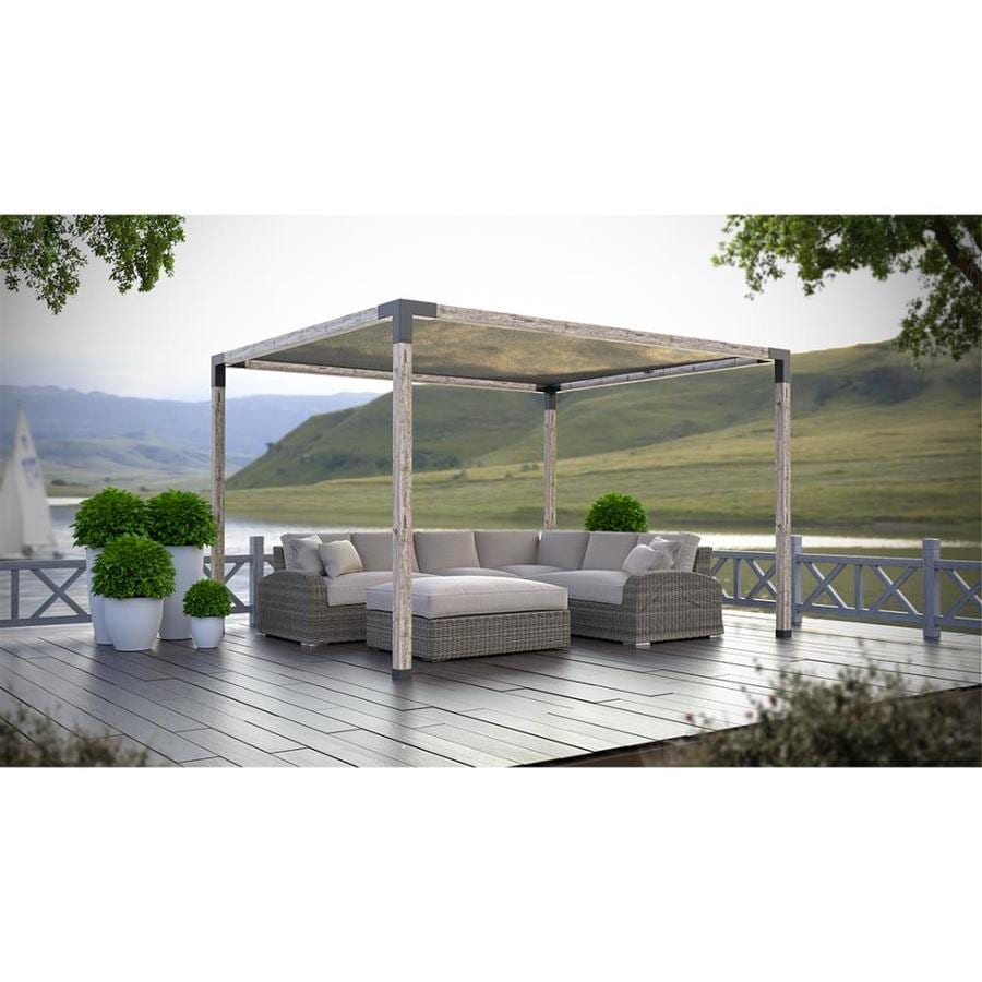 Toja Grid 8X10 Pergola Kit at Lowes.com