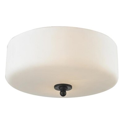 Z-Lite Cardinal 13-in Olde Bronze Transitional Incandescent Flush Mount Light Z-Lite Cardinal 13-in Olde Bronze Transitional Incandescent Flush Mount Light