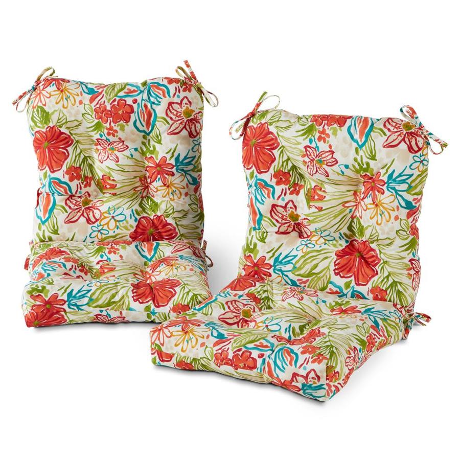 Greendale Home Fashions 2 Piece Breeze Breeze Patio Chair Cushion