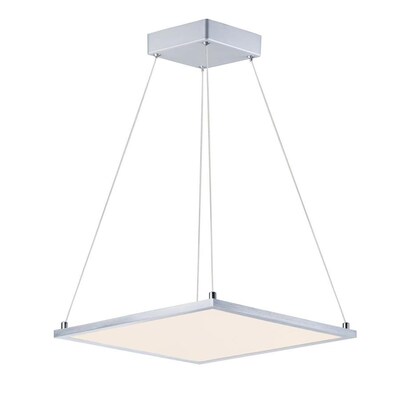 Maxim Lighting Wafer LED 15-in Satin Nickel Modern/Contemporary Integrated Flush Mount Light Maxim Lighting Wafer LED 15-in Satin Nickel Modern/Contemporary Integrated Flush Mount Light