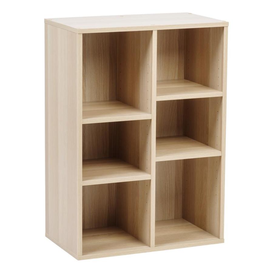 IRIS 23.23in D x 13.78in W x 32.91in H 6Tier Wood Freestanding