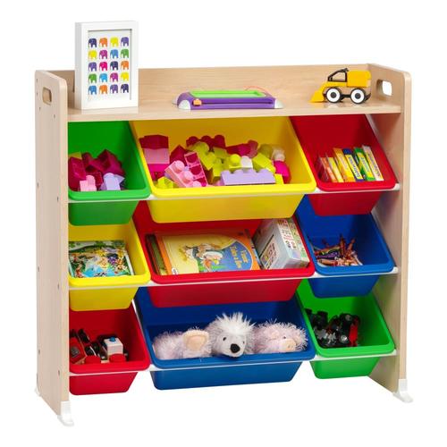 IRIS 13.7-in W x 31.3-in H x 34-in D Assorted Wood Toy Caddy at Lowes.com