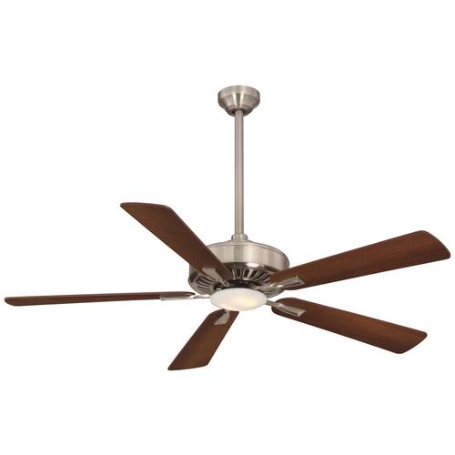 Minka Aire Contractor Plus LED 52in Brushed Nickel LED Indoor Ceiling