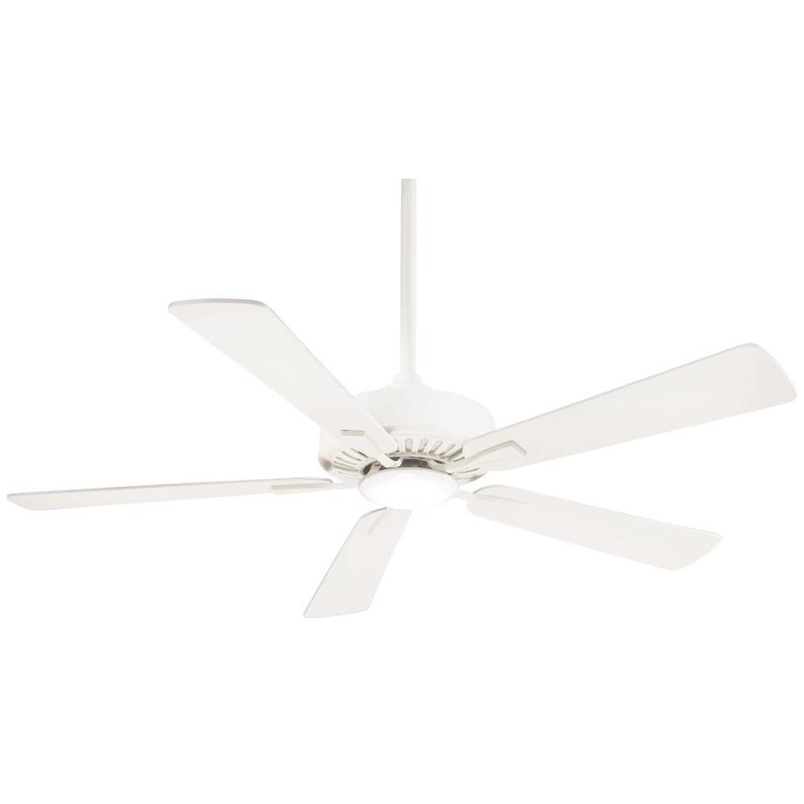 Lighting Ceiling Fans Minka Aire F556l Wh Contractor 52 Led