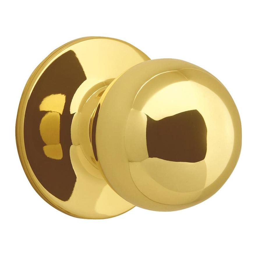 Design House Ball Polished Brass Dummy Door Knob Single Pack At