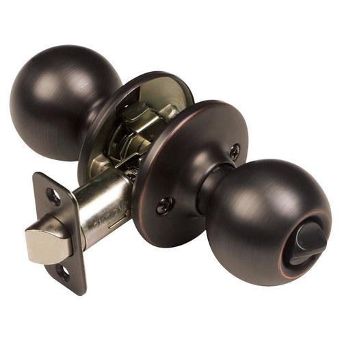 Design House Ball Oil Rubbed Bronze Privacy Door Knob Single Pack