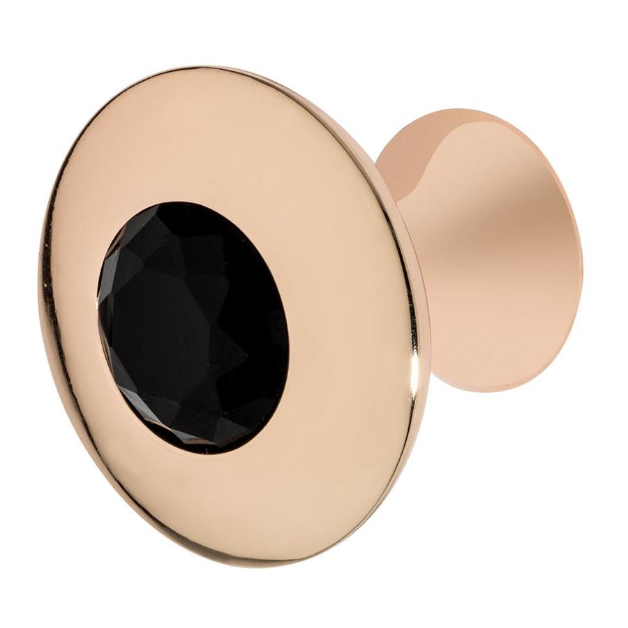 Wisdom Stone Felicia 1 25 In Rose Gold Round Cabinet Knob At Lowes Com