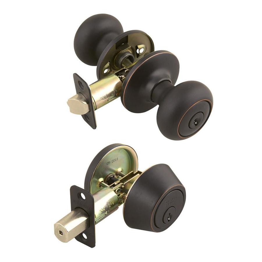 Design House Gateway Oil Rubbed Bronze Keyed Entry Door Knob