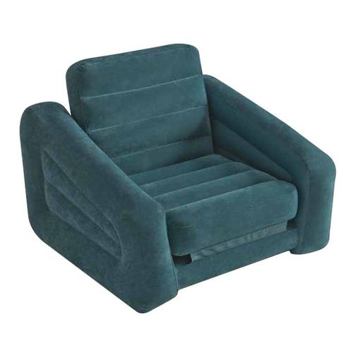 Intex 68565ep Inflatable Pull Out Sofa Chair And Twin Bed Air