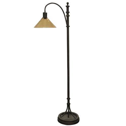 StyleCraft Home Collection 65.3-in Industrial Bronze Floor Lamp in the Floor Lamps department at ...