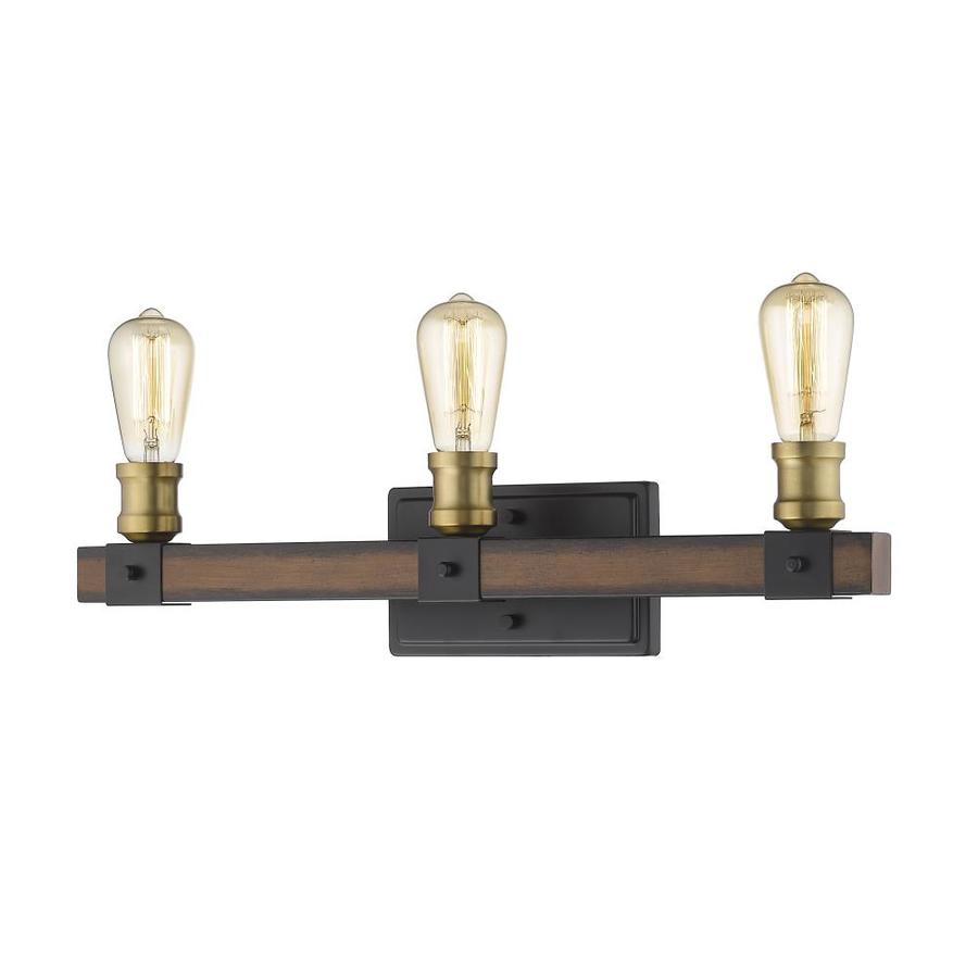 Z-Lite Kirkland 3-Light Multiple Colors Rustic Vanity Light