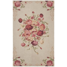 Clic Vintage Roses Indoor Rugs At Lowes Clic Vintage Roses Indoor Rugs At