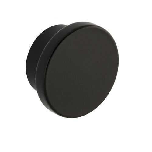 Sumner Street Home Hardware Ethan 1.63-in Matte Black Round Modern ...