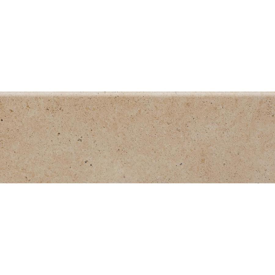 Crossville ChromaCode 11-Pack Taupe Porcelain Bullnose Trim Tile