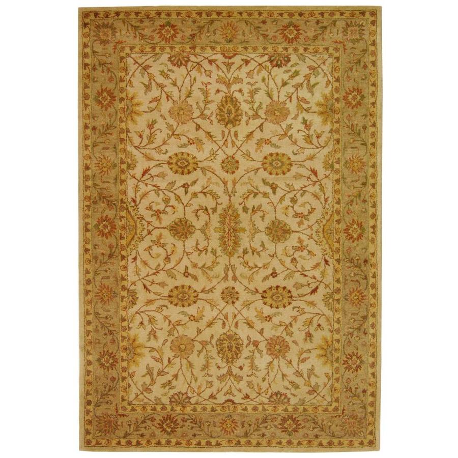 Safavieh Antiquity Chelou Ivory/Light Green Indoor Handcrafted Vintage Area Rug