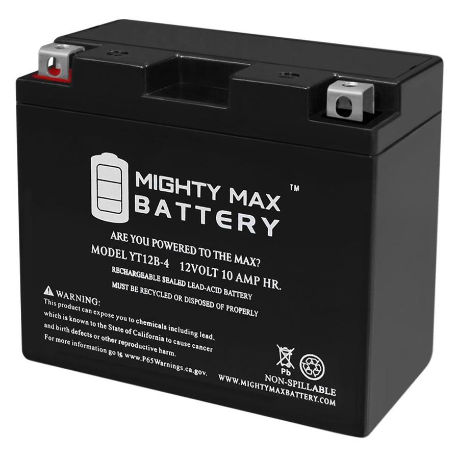 Mighty Max Battery 12 Volt 10 Ah 210 Cca Rechargeable Sealed Lead