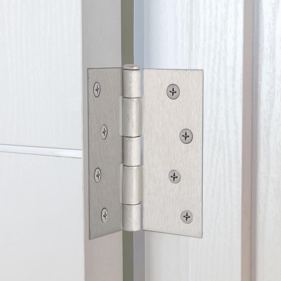 Design House 4-in Satin Nickel Butterfly Door Hinge in the Door Hinges ...