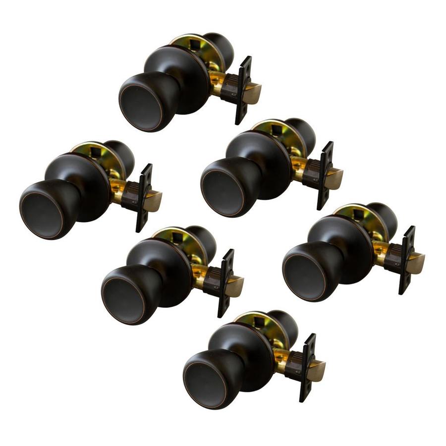 Design House Terrace Oil Rubbed Bronze Passage Door Knob Single