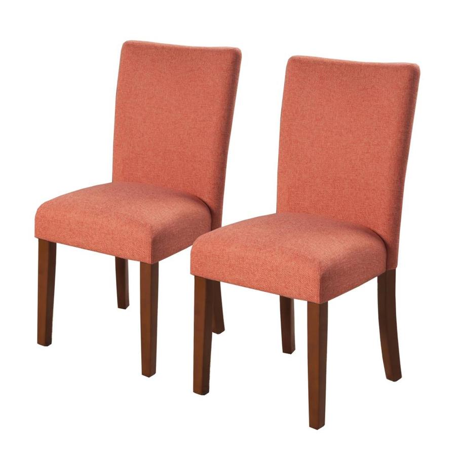 Benzara Set of 2 Contemporary/Modern Linen Upholstered Dining Side ...