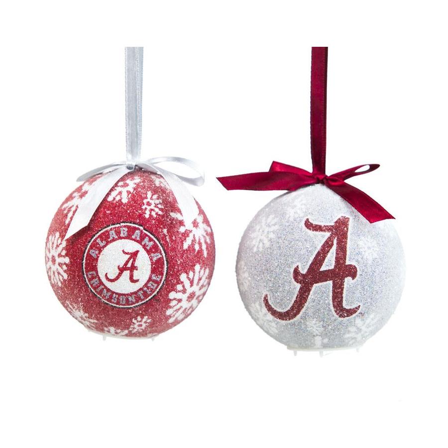 Alabama Crimson Tide Christmas Ornaments at Lowes.com