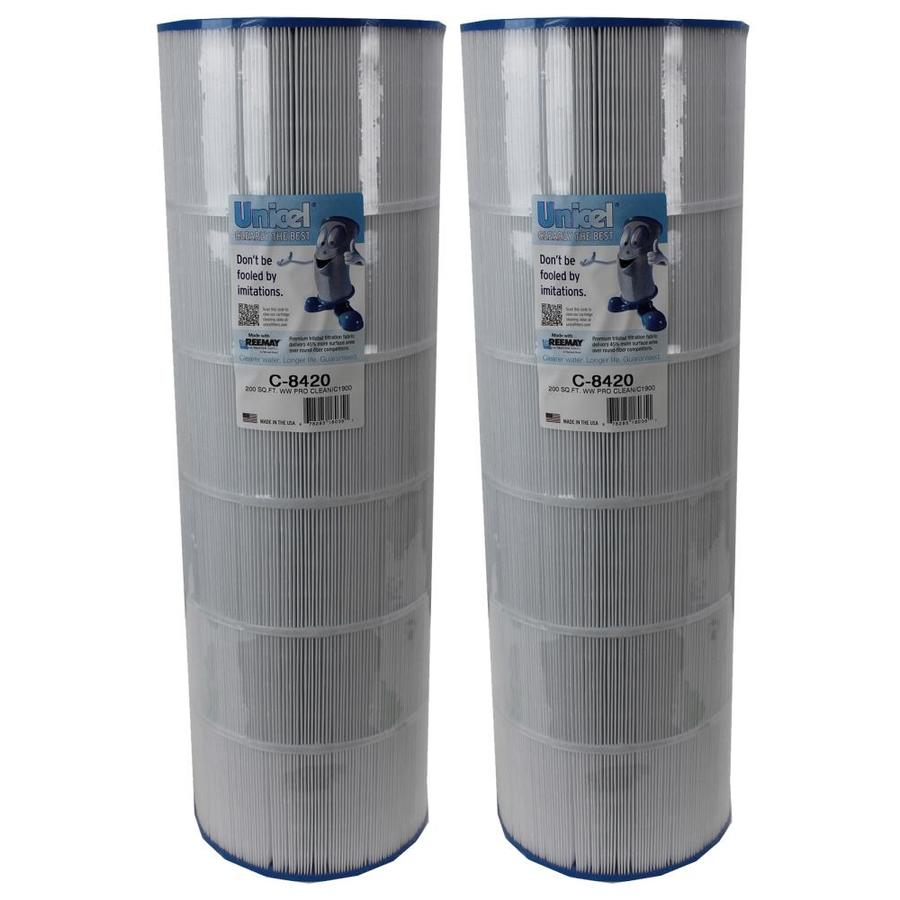 Unicel 2-Pack 200-sq ft Pool Cartridge Filter at Lowes.com