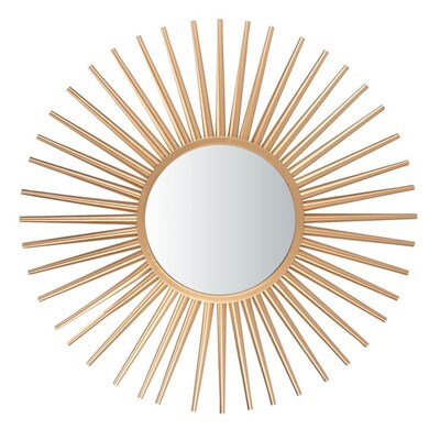 Safavieh Zyla 36 In L X W Sunburst Gold Framed Wall Mirror - Household Essentials Bronze Sunburst Wall Mirror Safavieh Zyla 36 In L X W Sunburst Gold Framed Wall Mirror - Household Essentials Bronze Sunburst Wall Mirror