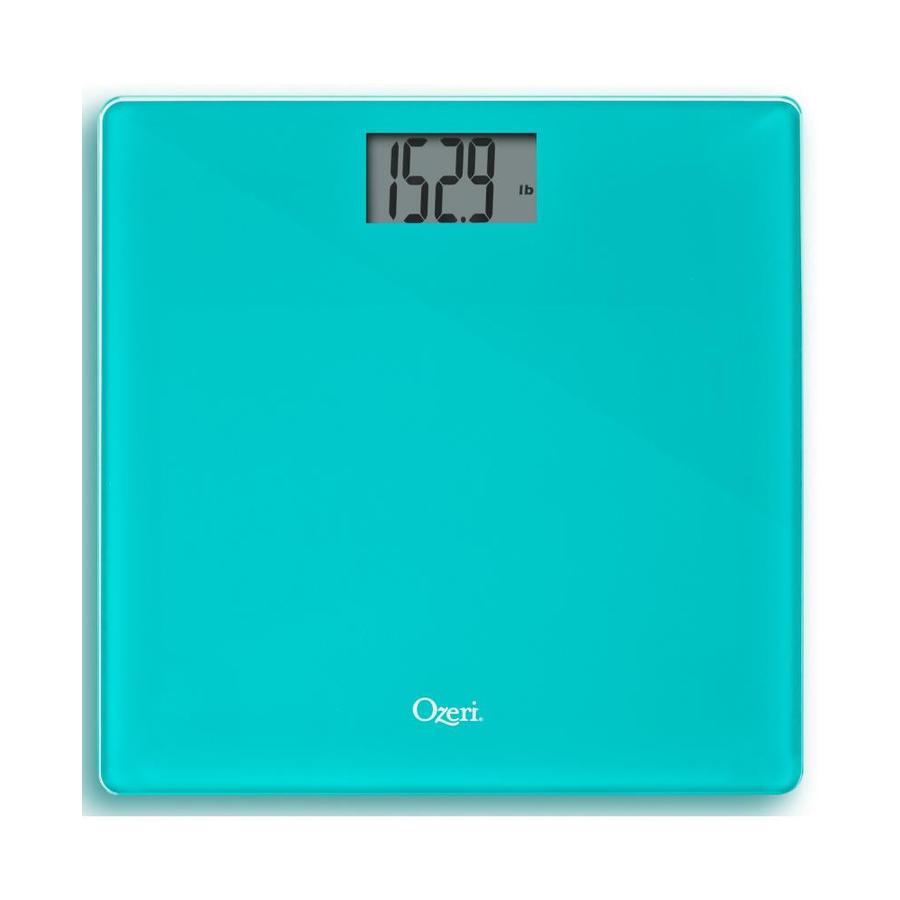 Ozeri 440 lbs. Precision Digital Teal Bathroom Scale in the Bathroom ...