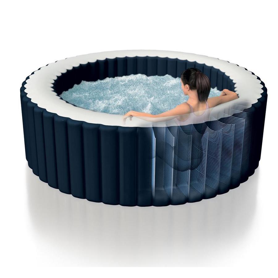 Intex 6-Person 170-Jet Round Inflatable Hot Tub in the Hot Tubs & Spas ...