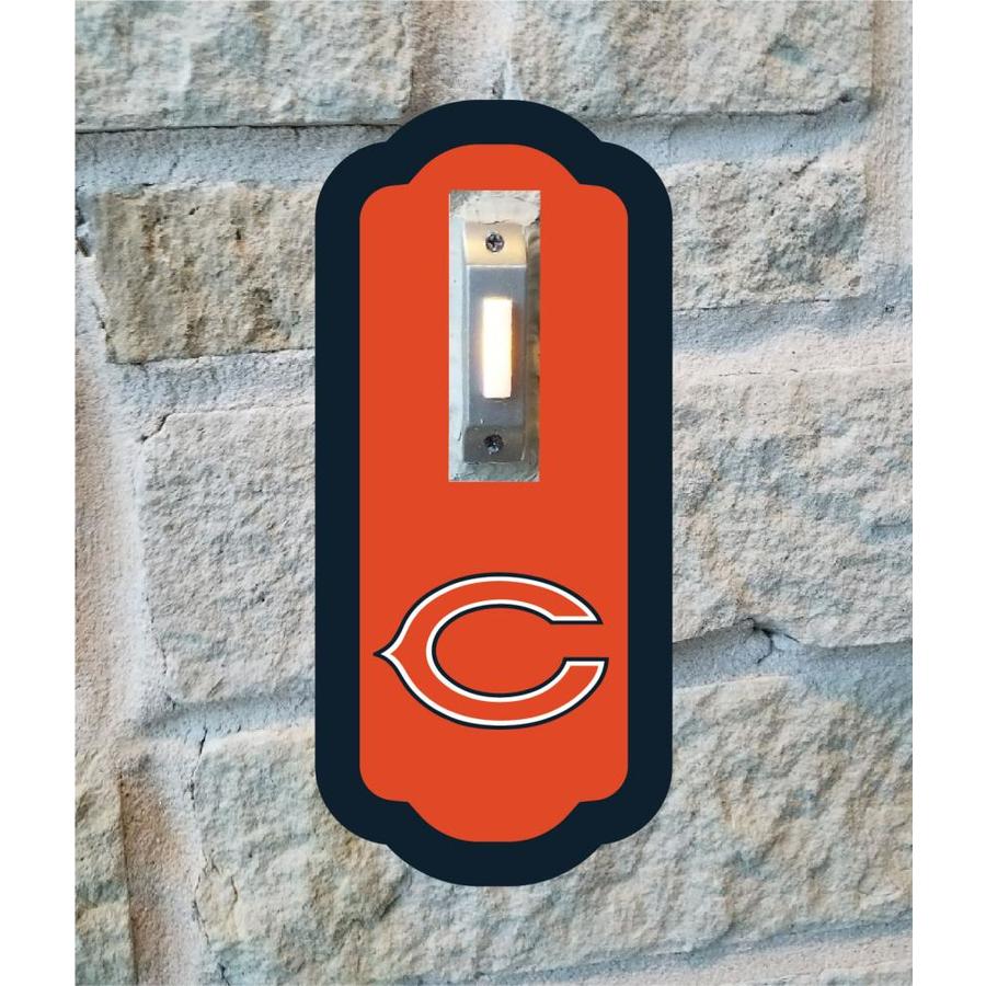 Applied Icon Chicago Bears Doorbell Graphic At Lowes Com