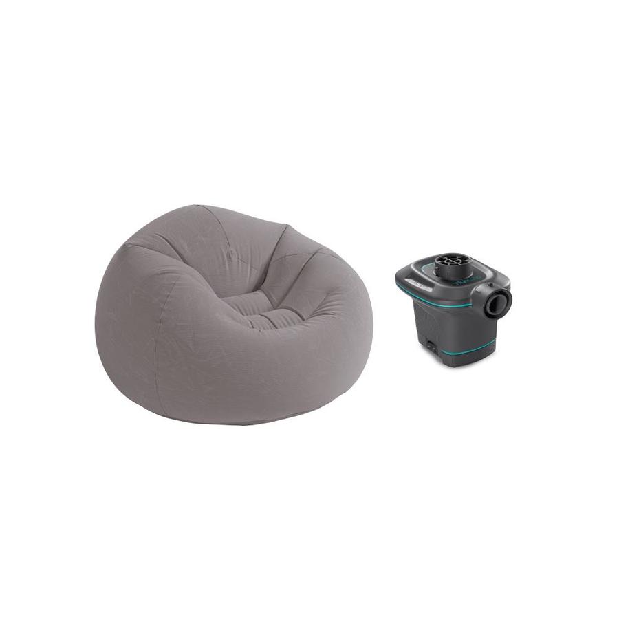 Intex Gray Inflatable Chair Pump Included At Lowes Com