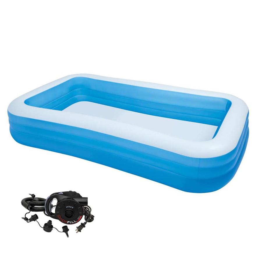 intex ground above pool ft pools rectangle lowes